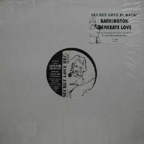 DJ MARCELLO, BARRINGTON - Generate Love - 12 inch x 1