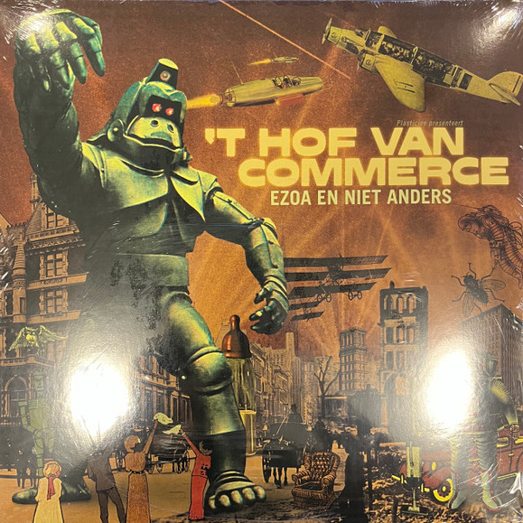 'T HOF VAN COMMERCE - Ezoa En Niet Anders - Disque 33T x 2